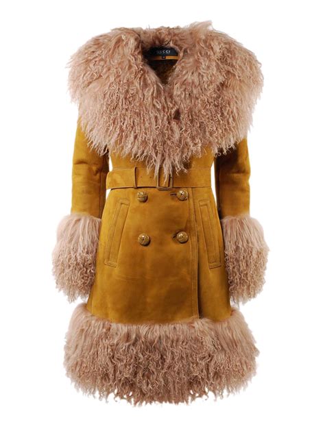 Gucci shearling coats